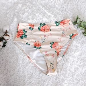 High waist bikini bottoms